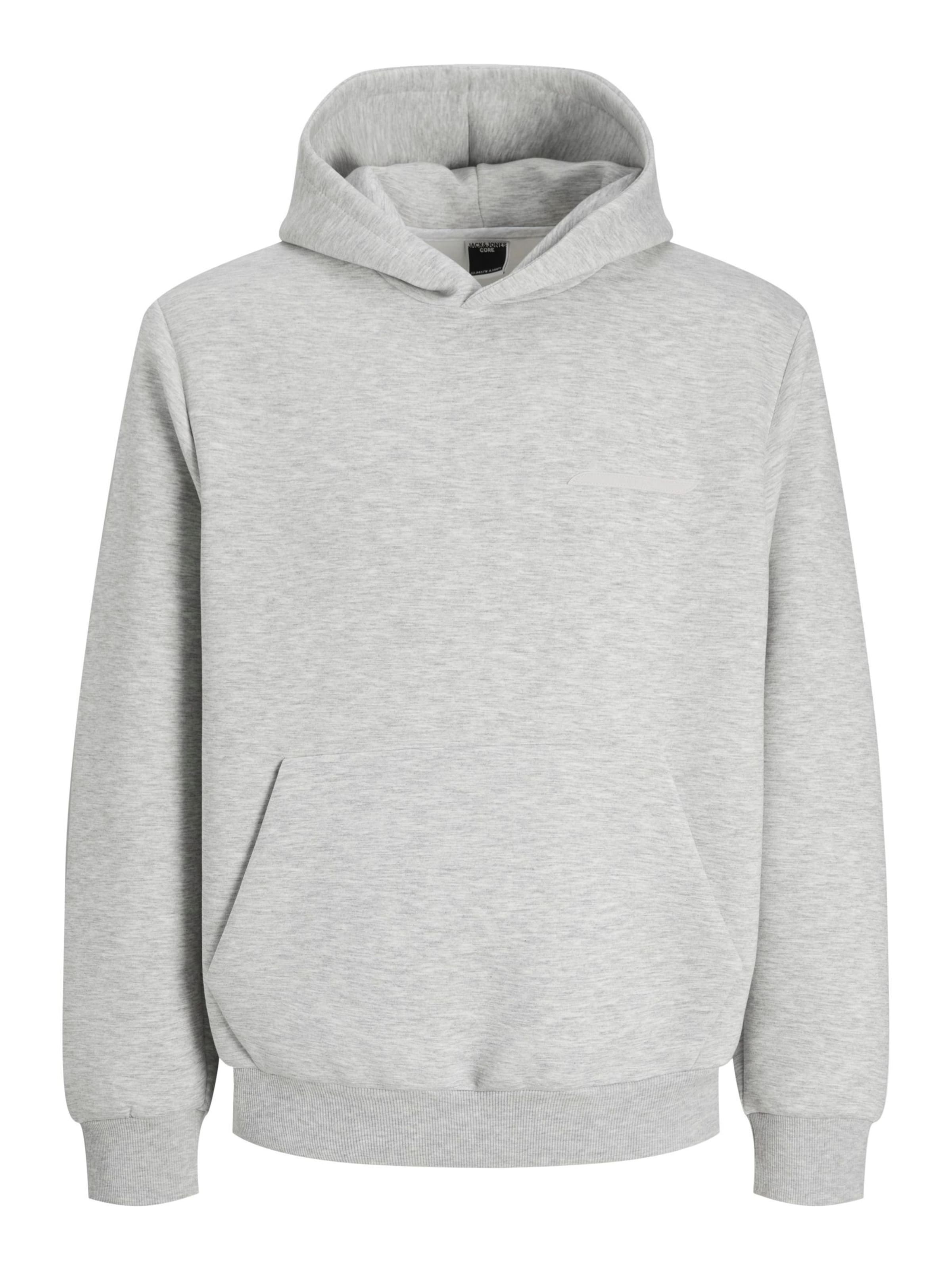 JACK & JONES Sweatshirt 'JCOFusion' i grå: framsida