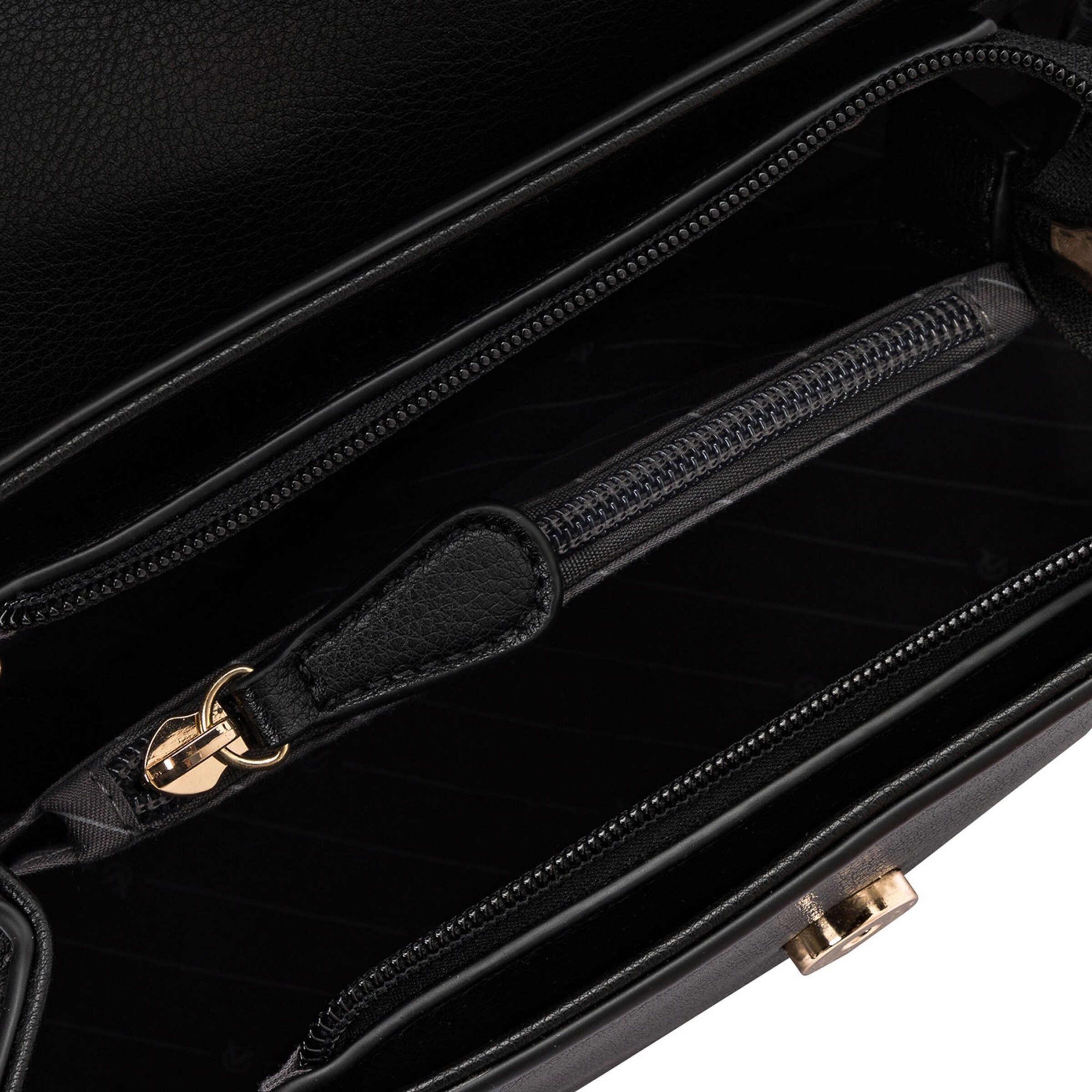 Sac bandoulière 'Onina' L.CREDI en noir