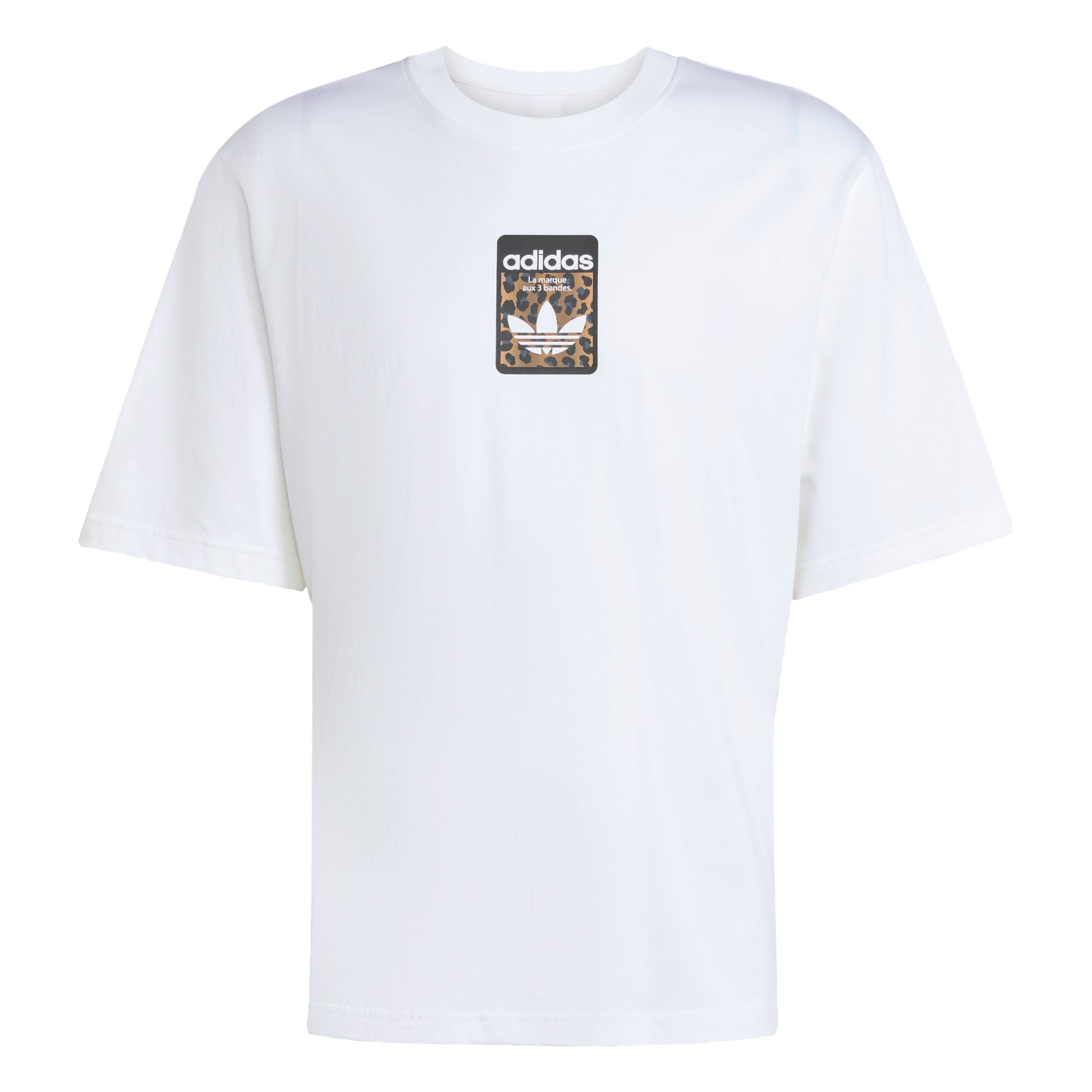 ADIDAS ORIGINALS Футболка 'Leo' в Белый: спереди