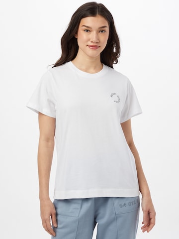 T-shirt Moves en blanc : devant