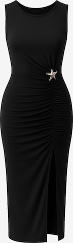 Robe WOMAN VISION en noir : devant