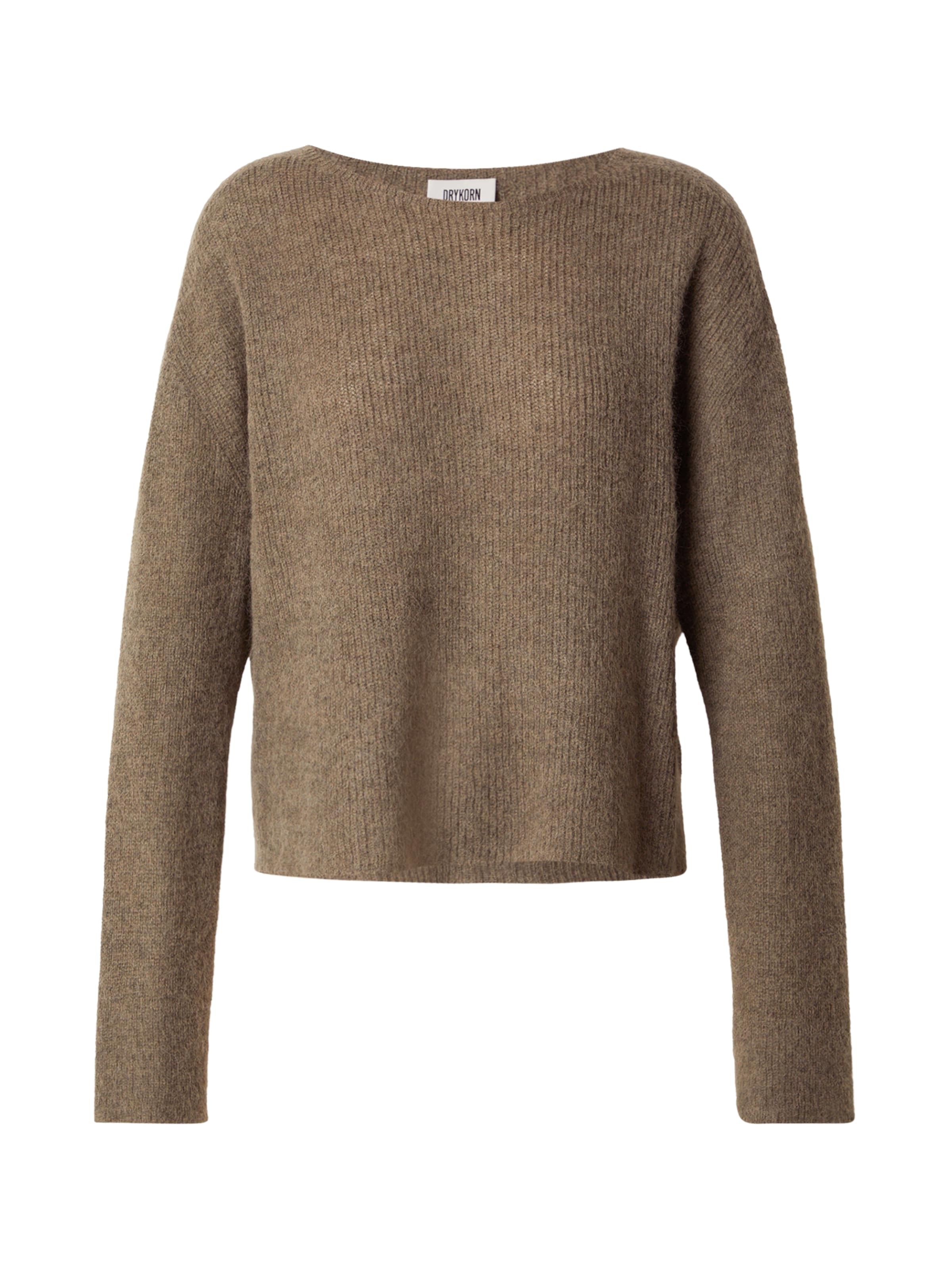 DRYKORN Sweter 'IMENY 10' w kolorze zielony: przód