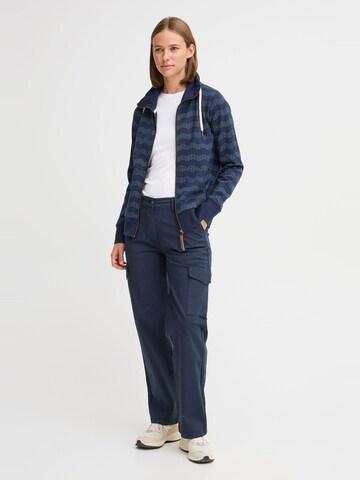Regular Pantalon cargo 'Loco' Oxmo en bleu