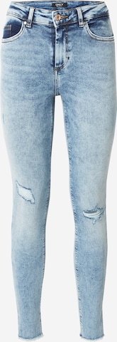 ONLYSkinny Traperice 'ONLBLUSH' - plava boja: prednji dio