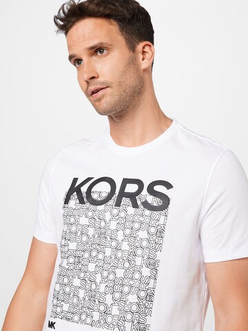 Tricou de la Michael Kors pe alb