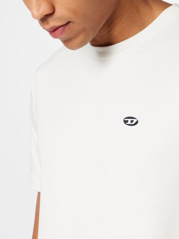 DIESEL Shirt 'JUST DOVAL' in White