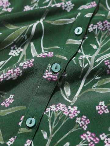 Seasalt Cornwall Blouse 'Willow Path' in Green