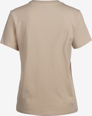 Skinny T-shirt fonctionnel 'Essential' Nike Sportswear en beige