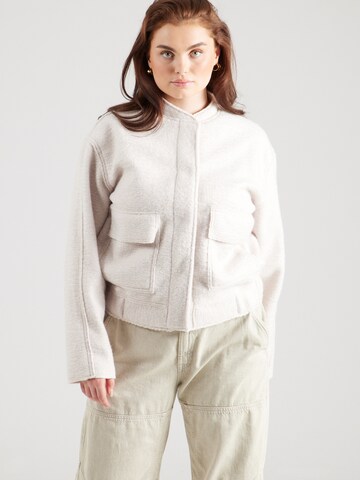 Veste mi-saison 'CARSanne' ONLY Carmakoma en beige : devant