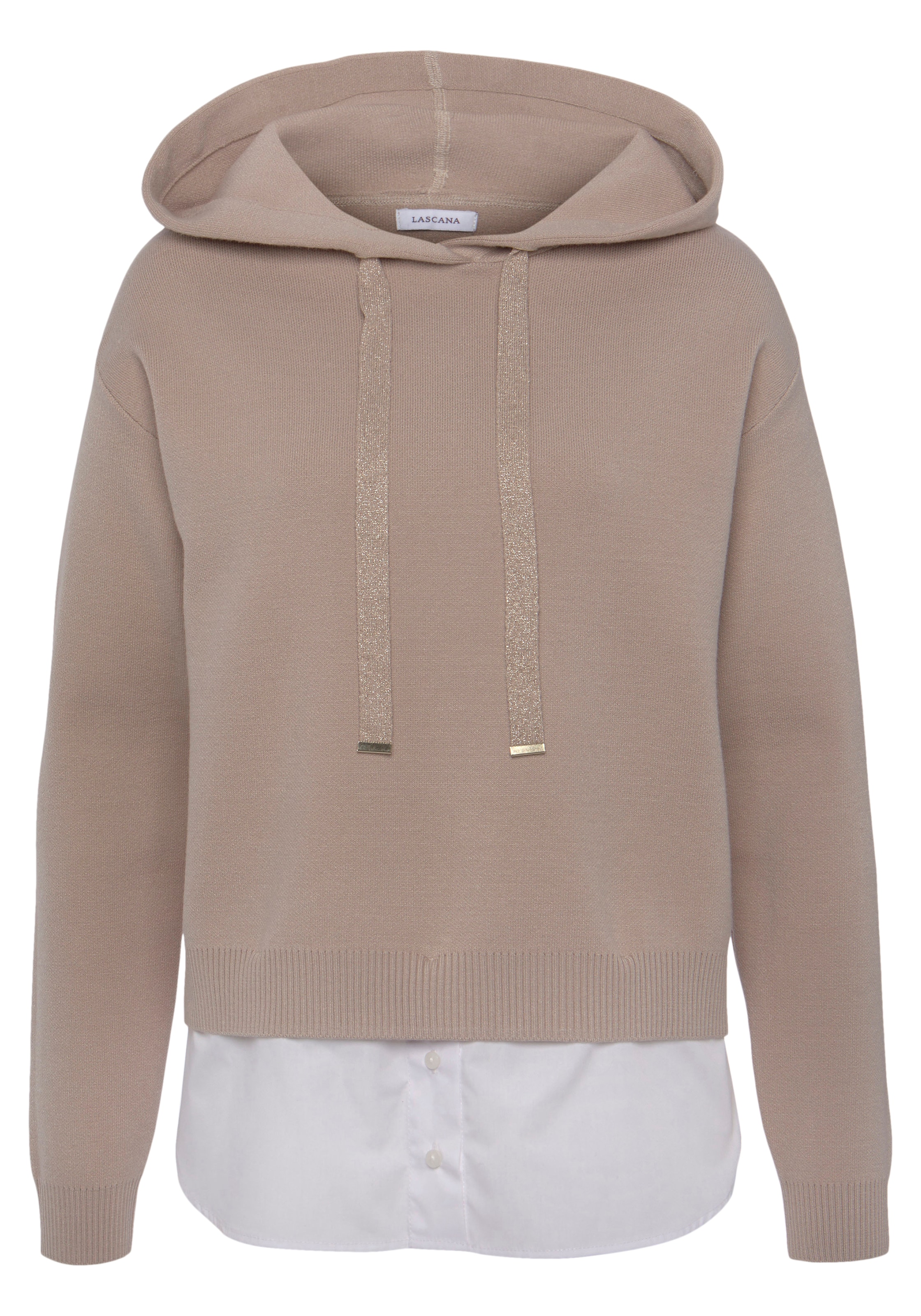 Pull-over VIVANCE en beige : devant