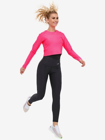 Skinny Pantalon de sport 'HWL114' Winshape en noir