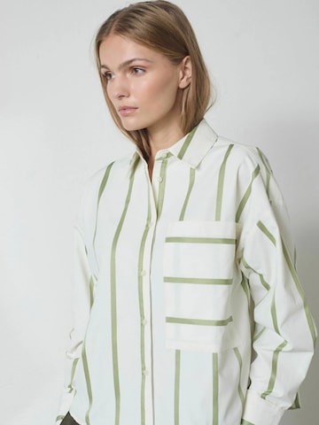 Maglietta ' IdieCC ' di co'couture in verde: frontale