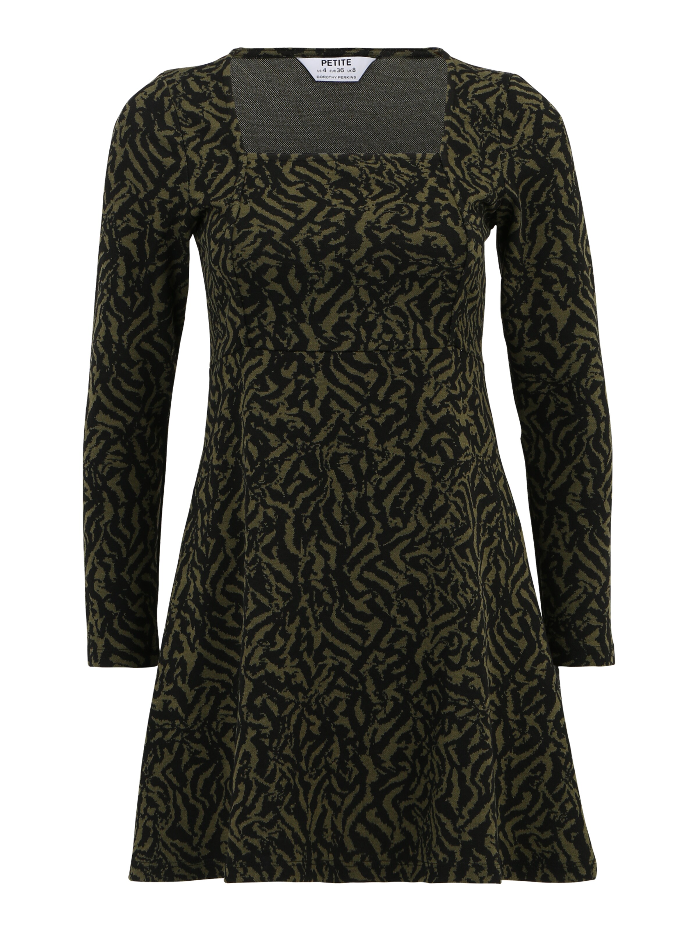 Dorothy Perkins Petite Dress in Green: front