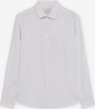 Trussardi - Camisa en azul: frente