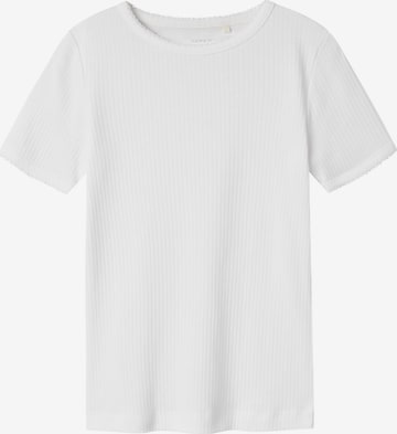 NAME IT - Vestido 'NKFFikate' em branco: frente