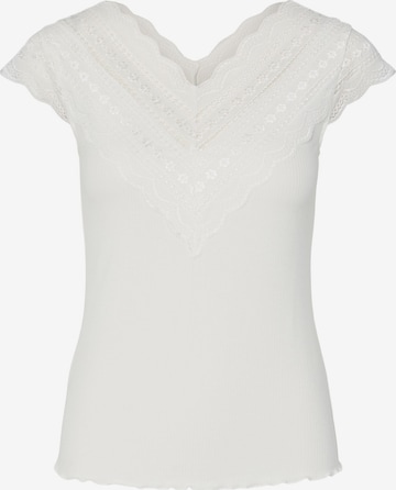 YAS Shirt in White: front
