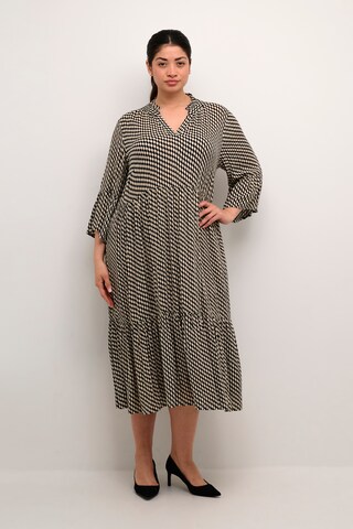 KAFFE CURVE Blusekjole 'Kerry' i beige: forside