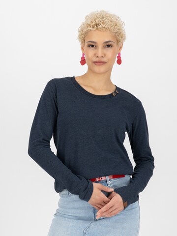 Alife and Kickin Shirt 'ConnyAK' in Blue: front