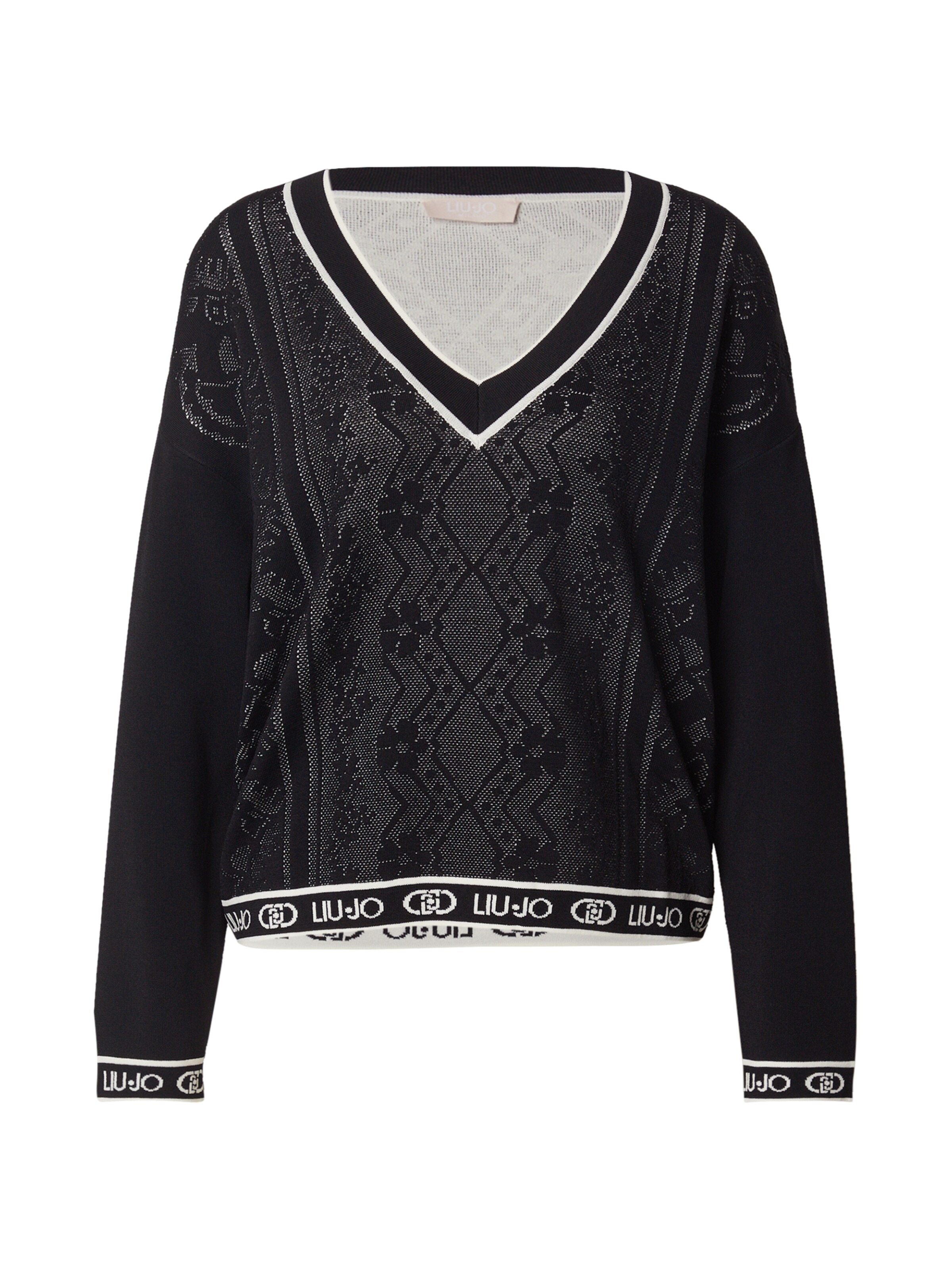 Liu Jo Svetr – černá: přední strana