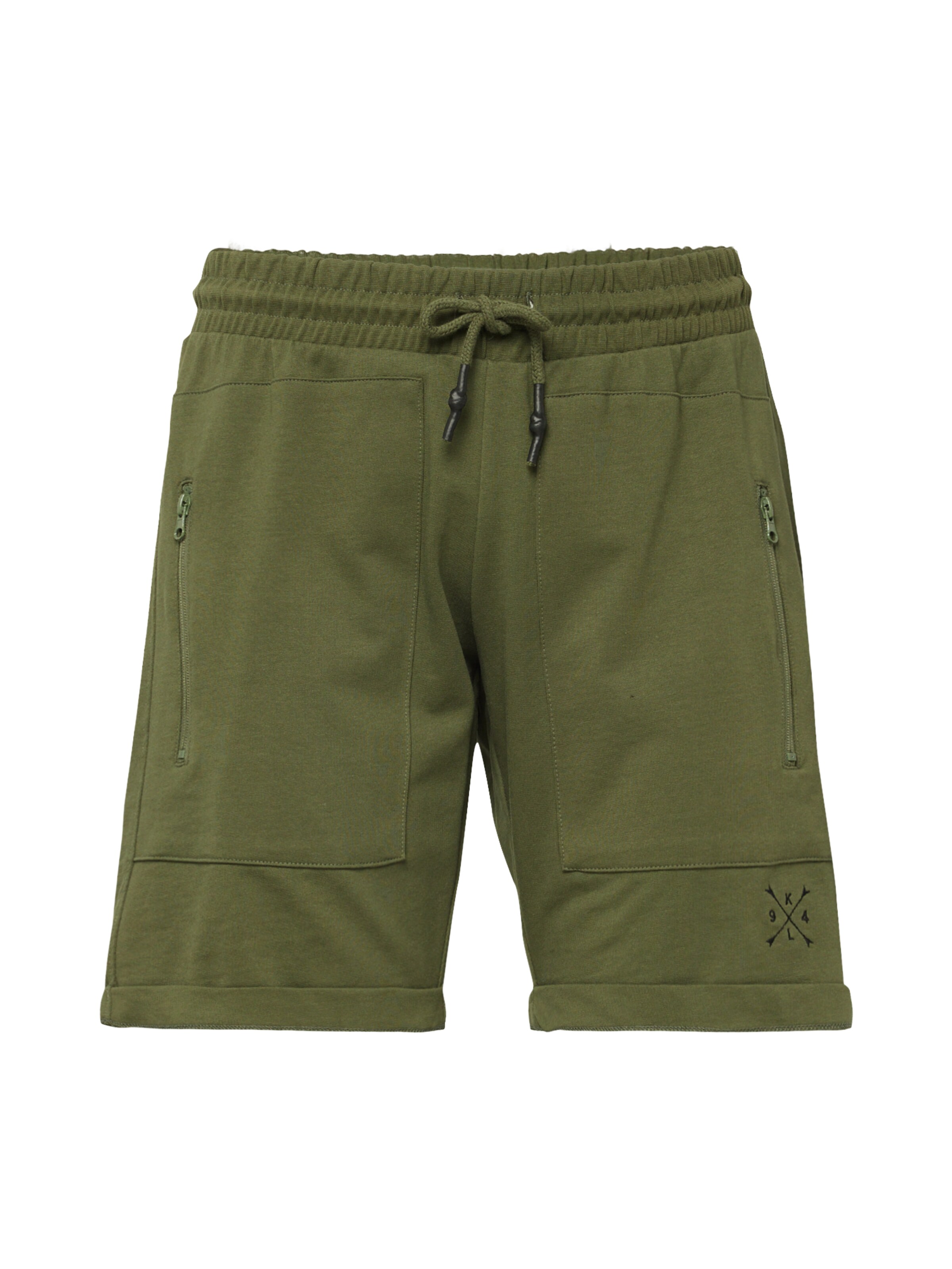 Key Largo Broek 'Lake' in Groen: voorkant