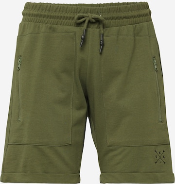 Pantalon 'Lake' Key Largo en vert : devant