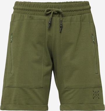 regular Pantaloni 'LAKE' di Key Largo in verde: frontale