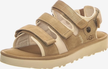 UGG Sandal 'Goldencoast Multistrap Sand' in Brown: front