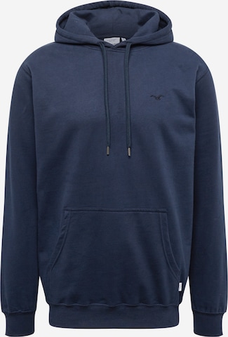 Cleptomanicx Sweatshirt 'Ligull' in Blue: front