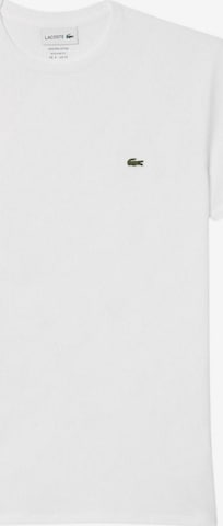 Maglietta di LACOSTE in bianco: frontale