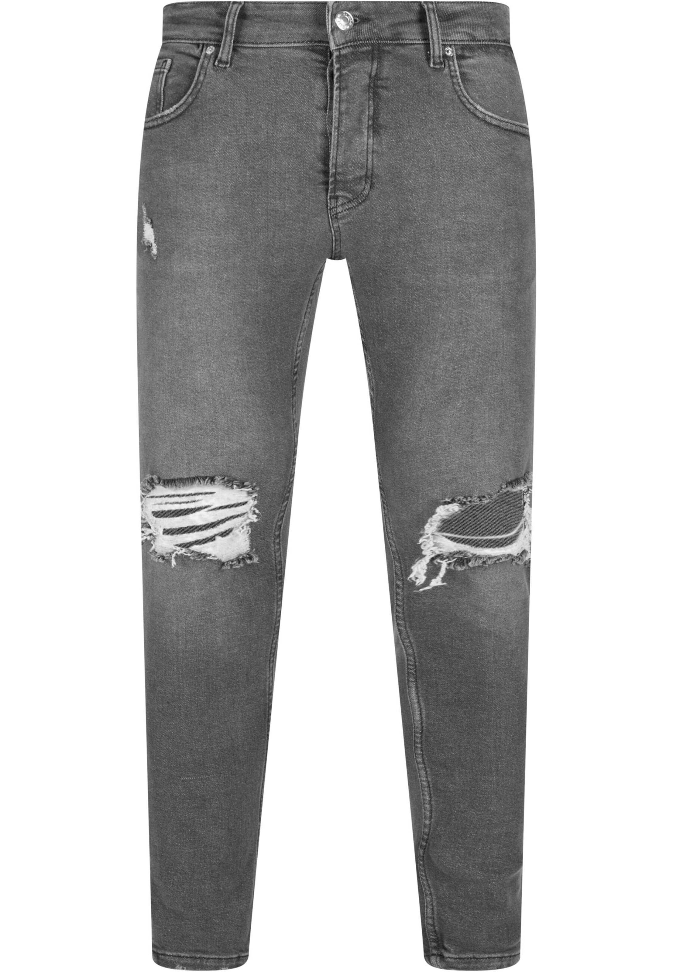 Skinny Jeans di 2Y Premium in grigio: frontale