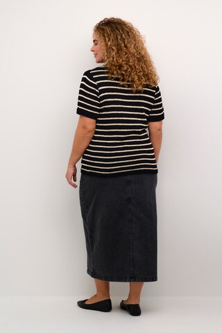 Pull-over KAFFE CURVE en noir