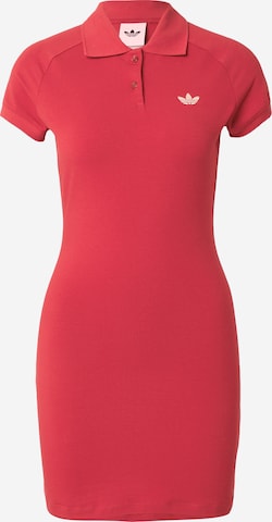 ADIDAS ORIGINALS Mekko värissä punainen: etupuoli
