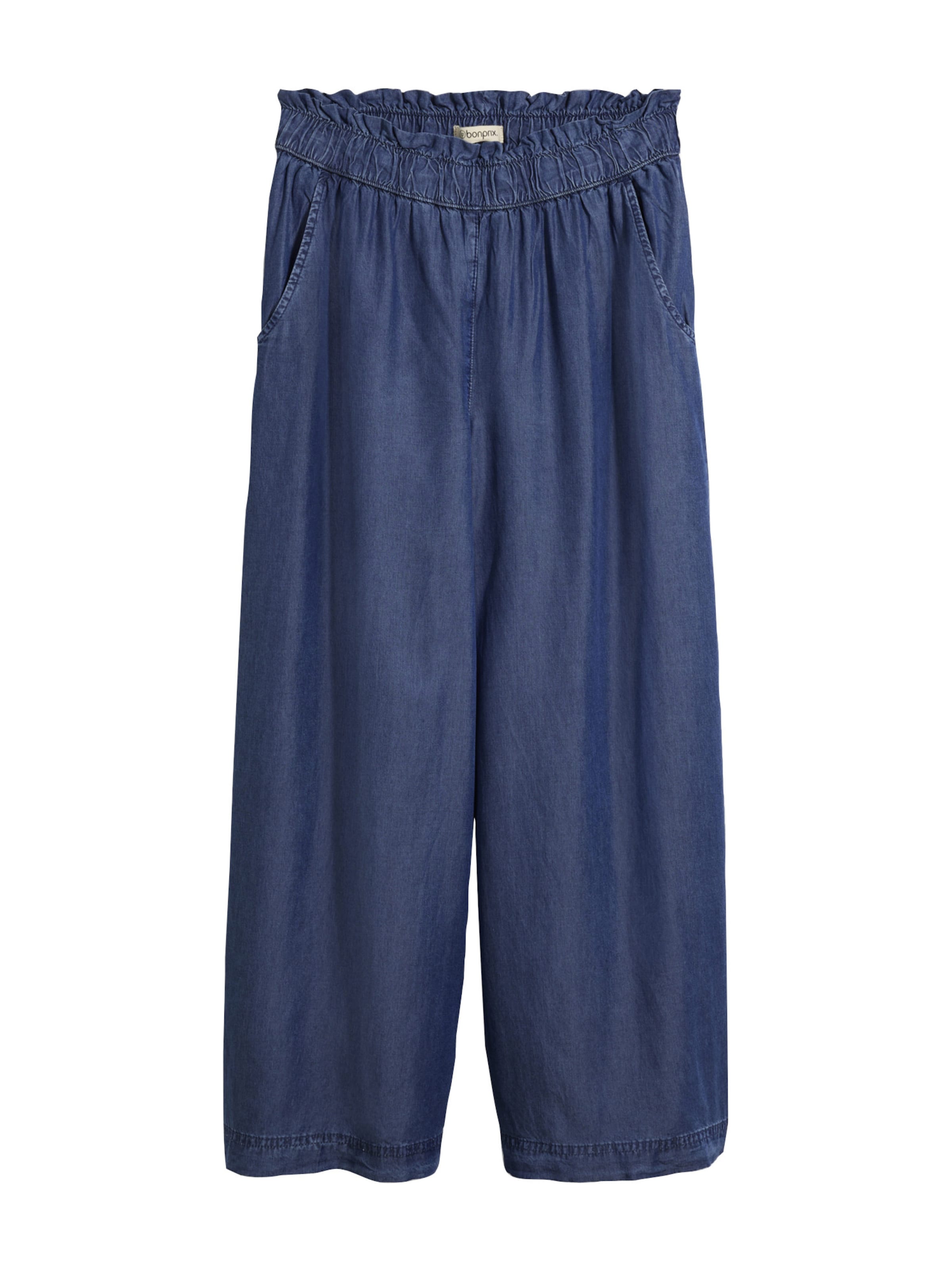 bonprix Loosefit Broek in Blauw: voorkant
