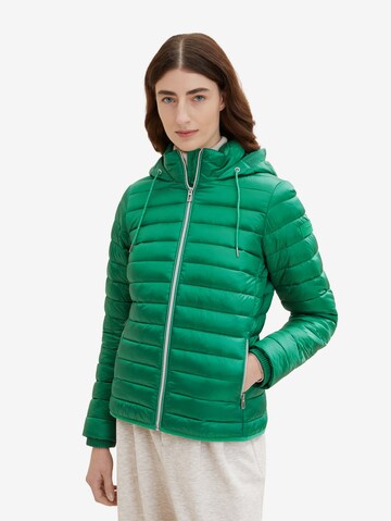 TOM TAILOR Between-Season Jacket in Green: front