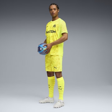 PUMA Regular Sportbroek 'Olympique de Marseille 25/26' in Geel
