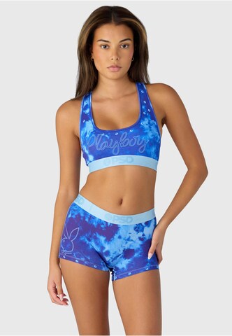 Slip PSD en bleu : devant