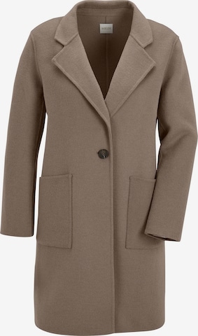 Manteau mi-saison MADELEINE en gris : devant