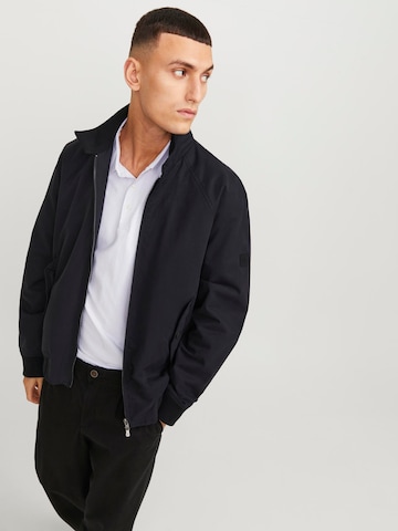 JACK & JONES Between-Season Jacket 'Rudy Harrington' in Black