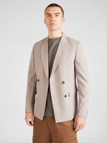 Lindbergh Regular fit Kavaj i beige: framsida