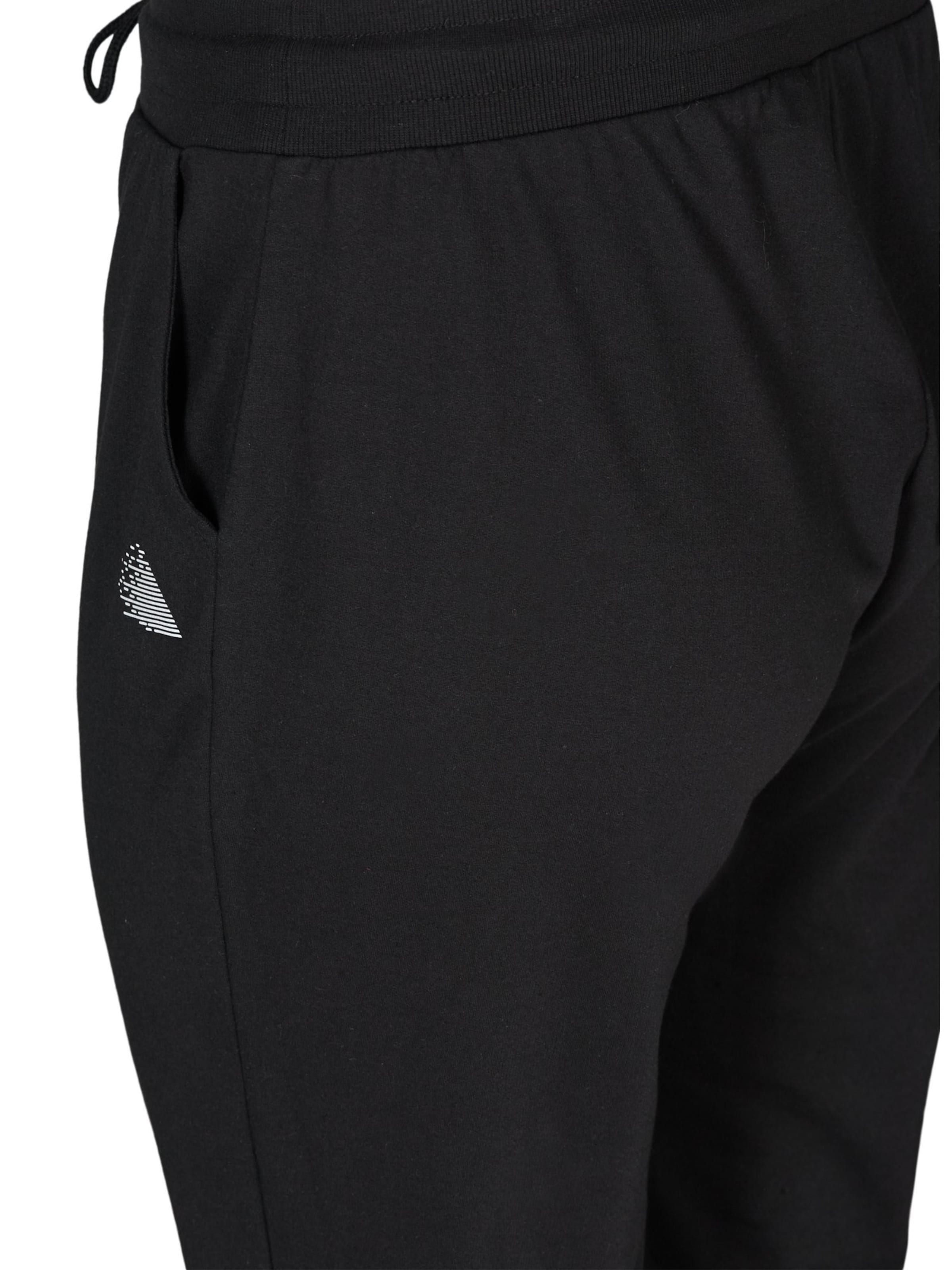 Active by Zizzi Alt kitsenev Spordipüksid, värv must