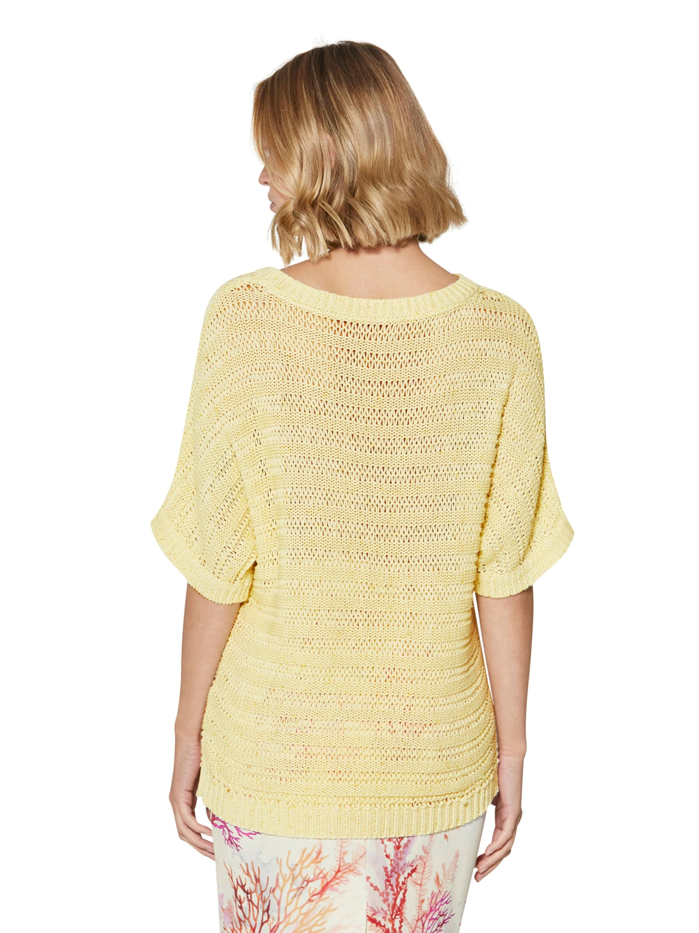Pull-over MADELEINE en jaune