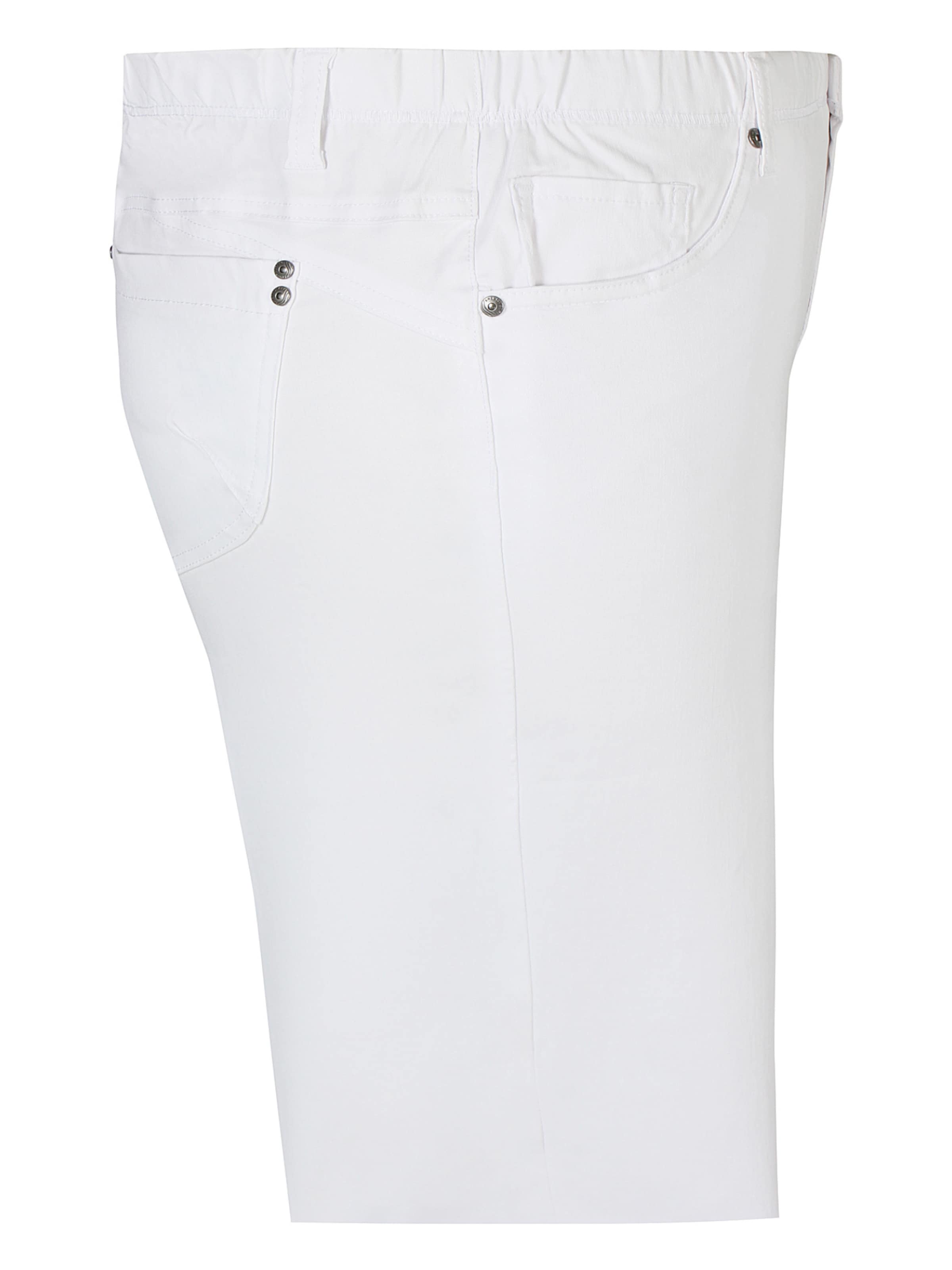 Zhenzi Regular Broek 'Twist 189' in Wit