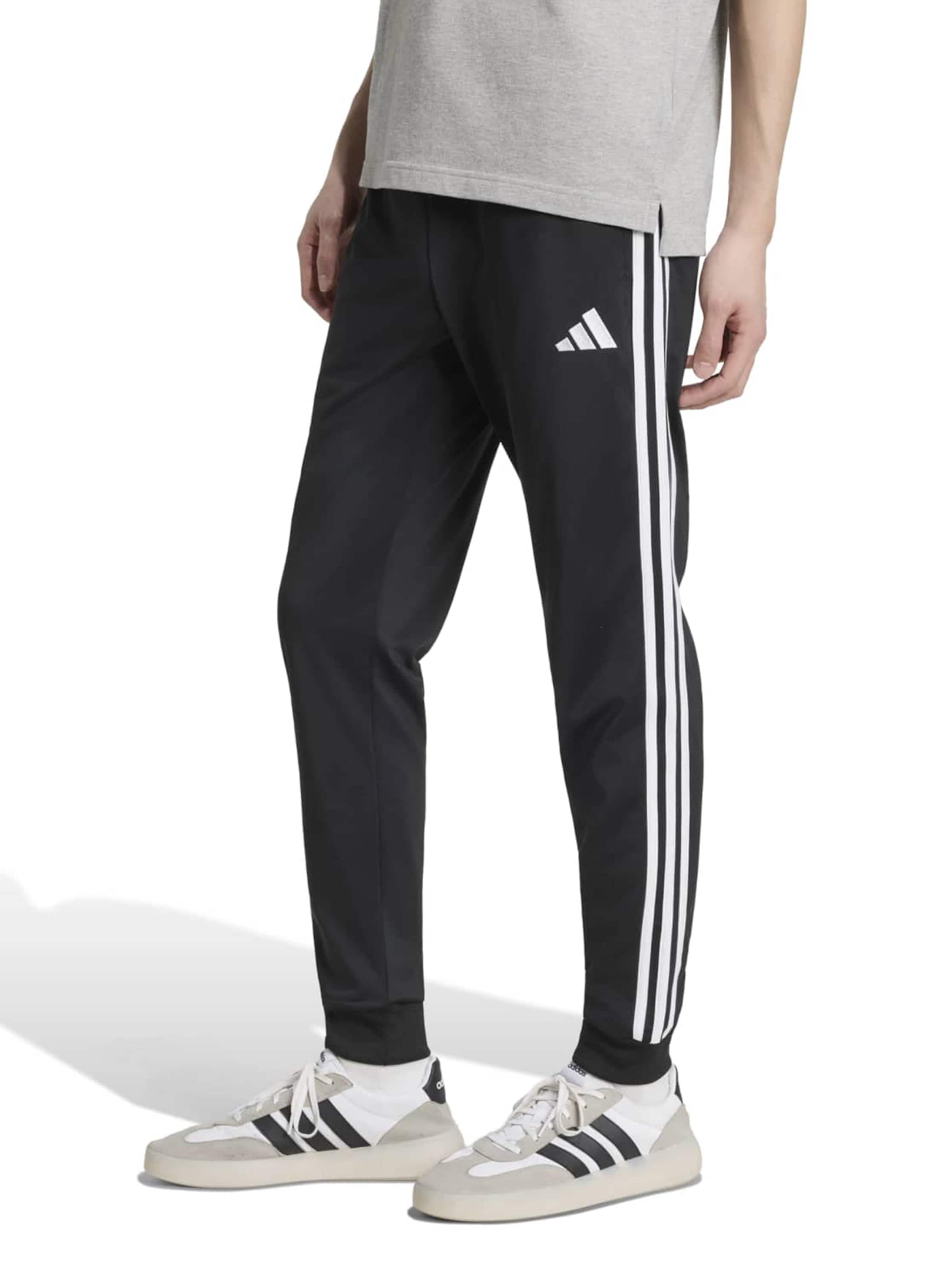 ADIDAS SPORTSWEAR Zúžený strih Športové nohavice 'DAYRDY' - Čierna: predná strana