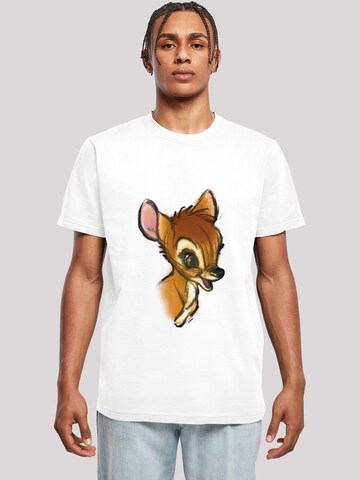 F4NT4STIC Shirt in Wit: voorkant