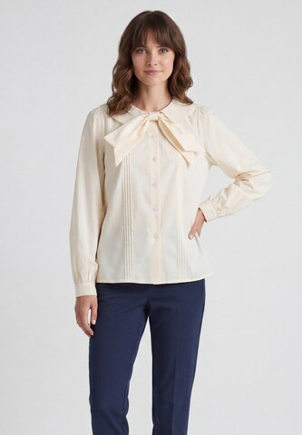 Usha Blouse in Beige: front