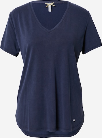 Key Largo Shirt 'LOLA' in Blauw: voorkant