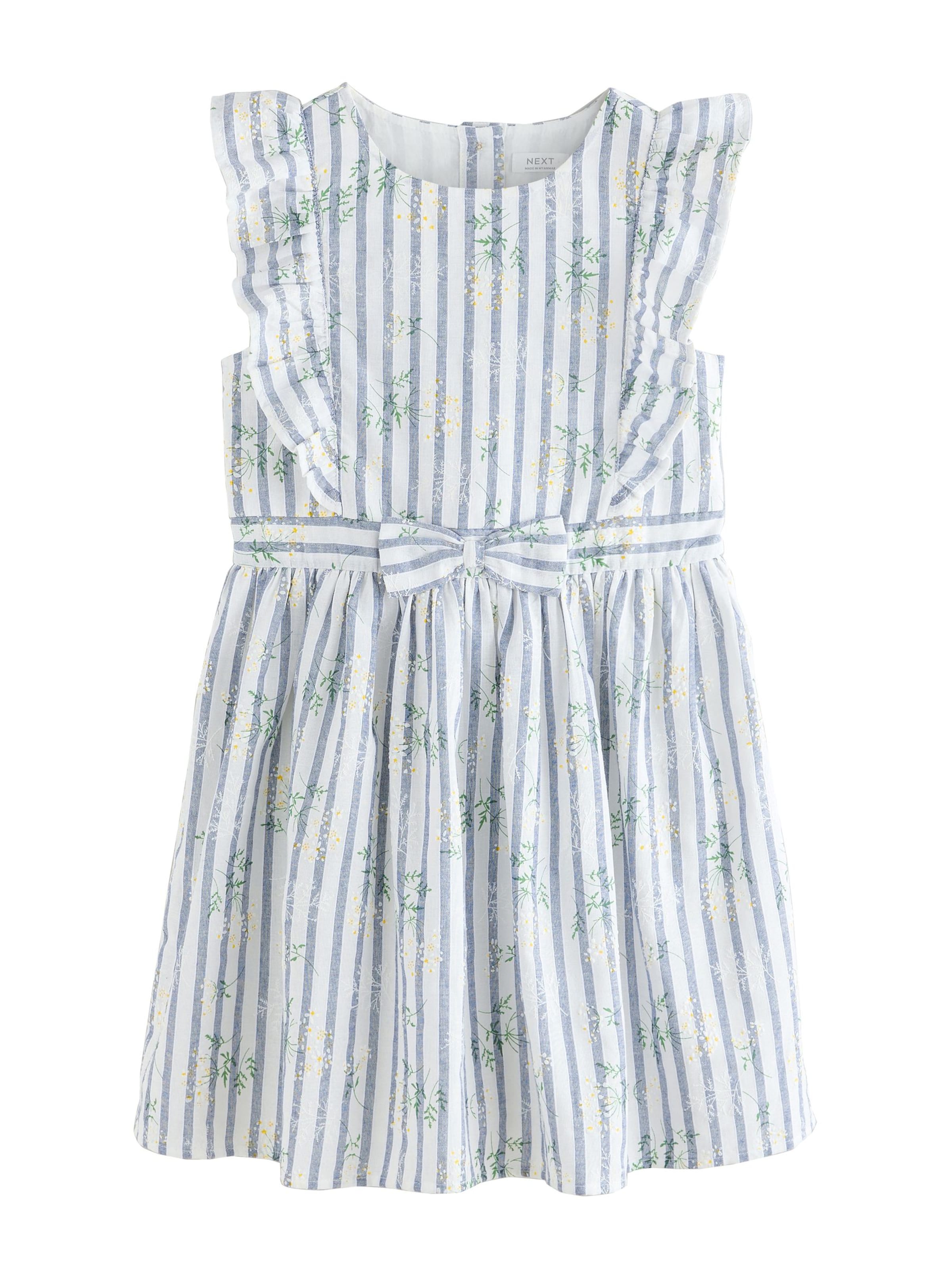 Next Jurk in Blauw: voorkant