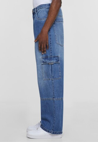 SOUTHPOLE Wide leg Cargo jeans in Blue