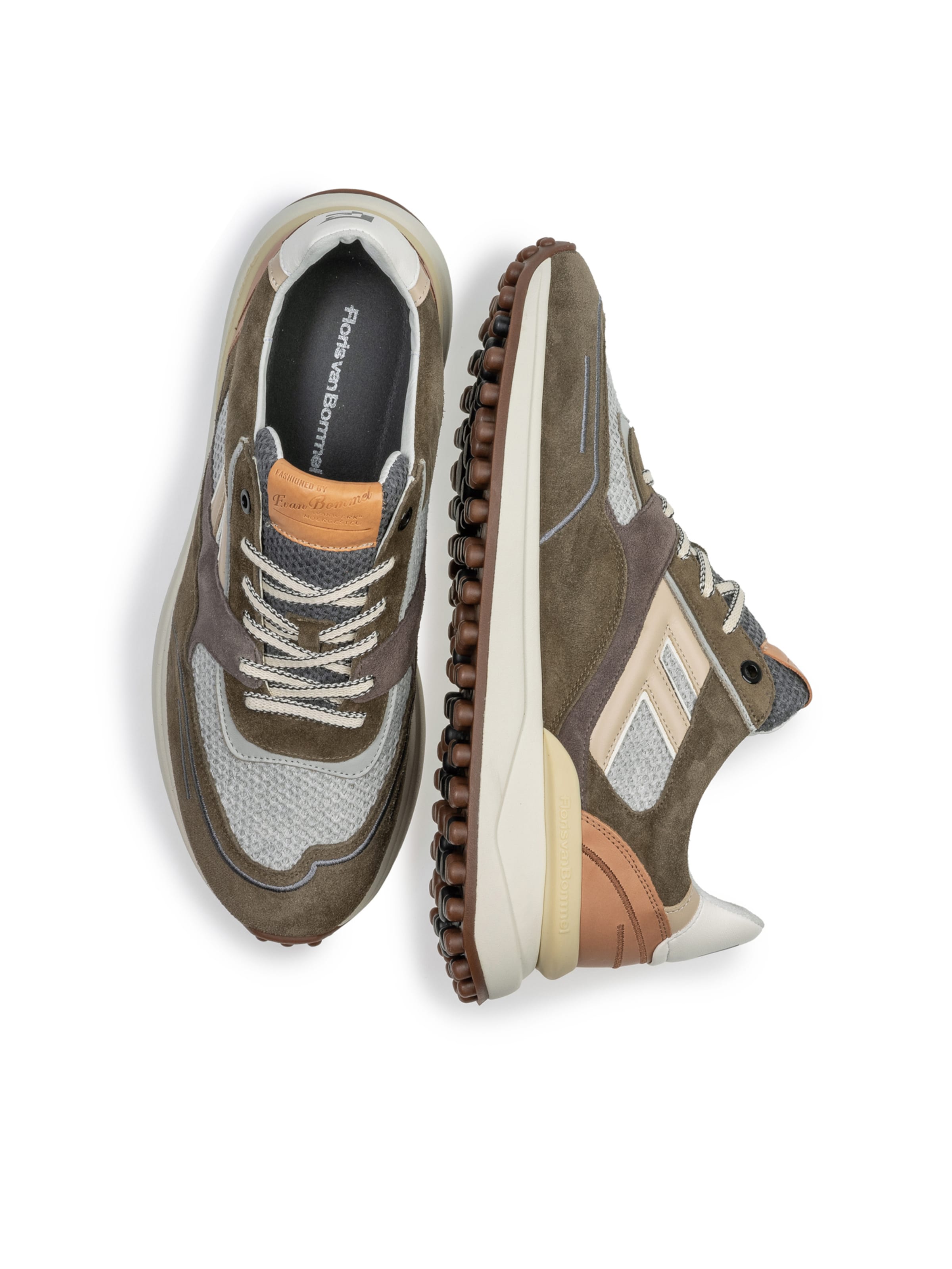 Sneaker bassa 'NOPPI 29' di Floris van Bommel in verde