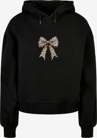 Sweat-shirt 'Ribbon' Merchcode en noir : devant